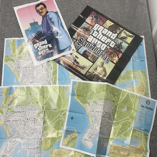 Lotto poster mappe - 6x,
