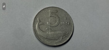 RARA MONETA DA 5 LIRE DEL 1956 IN CONSERVAZIONE COME DA FOTO.  ( NO ORO ) 