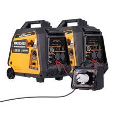 2pcs Generatore Di Corrente Inverter & 32A Parallelo Kit for Festa all'aperto