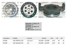 801119 kit frizione valeo - 801119,