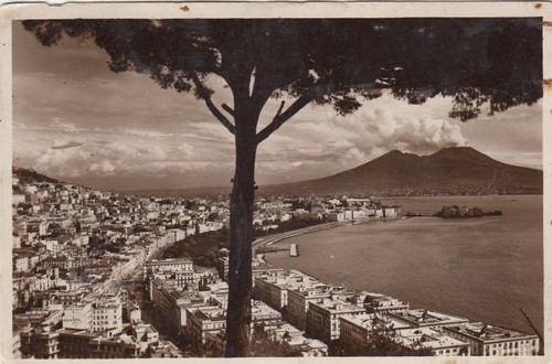 Cartolina napoli campania - cartolina,