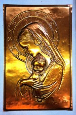 QUADRO MADONNA CON BAMBINO