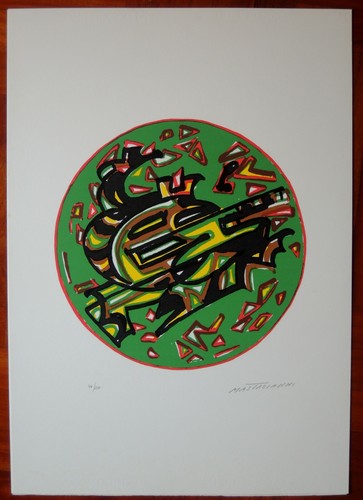 Umberto mastroianni serigrafia - umberto,