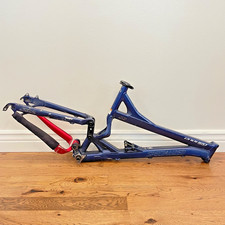 Telaio sospensione completa mountain bike enduro expert specializzato 26" large 18" blu