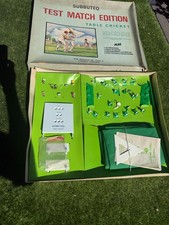 Subbuteo cricket test - cricket, match