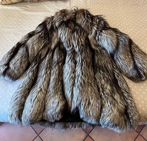 Pelliccia volpe argentata - argentata, tg