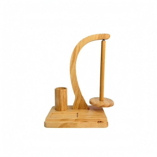 Porta gomitolo legno - gomitolo,