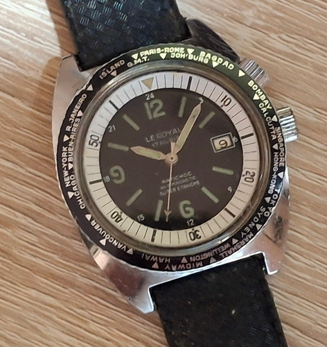 Royal 41mm gmt world - world, cities