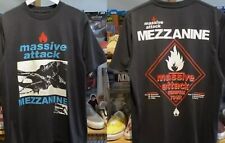 T-shirt MASSIVE ATTACK MEZZANINE tour europeo taglia intera S-5XL