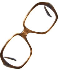 LARONDE ALAN 52 Tartaruga Hipster montatura occhiali rare vintage 80s?Uomo