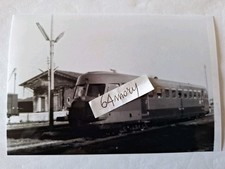 Fotografia Stazione di Schio Automotrice Diesel ALn772.3378 OM 3 Dicembre 1967 