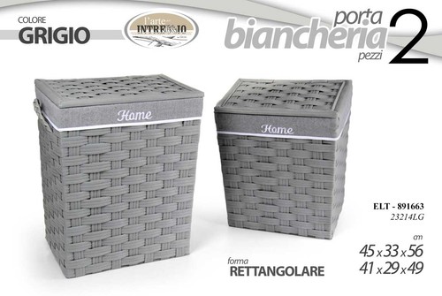 Ceste set portabiancheria - 2,