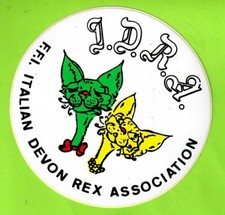 ADESIVO STICKER DEVON REX