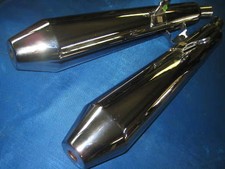 TRIUMPH THRUXTON 900 CARB  SCARICHI MARMITTE ORIGINALI T2208580+T2208585 EXHAU 