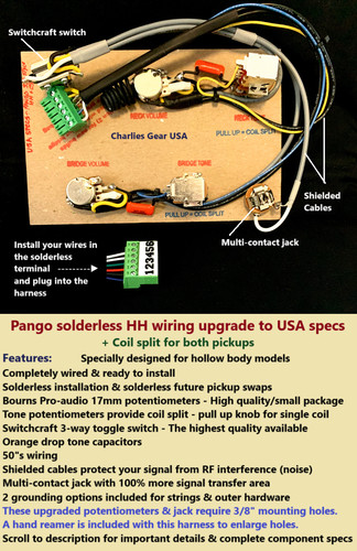 Pango solderless wiring - pango,