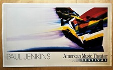 Manifesto Paul Jenkins American music Theater festival 1985 Philadelphia 99 x 59
