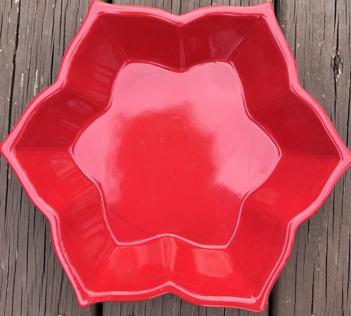 Chantal red pointsetta teglia - chantal,
