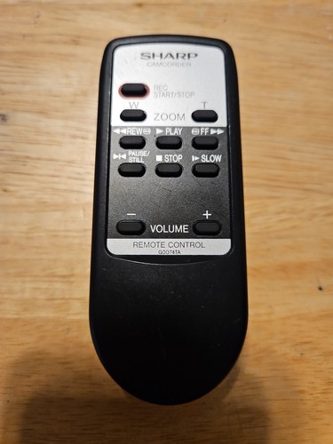 Telecomando videocamera sharp - videocamera,