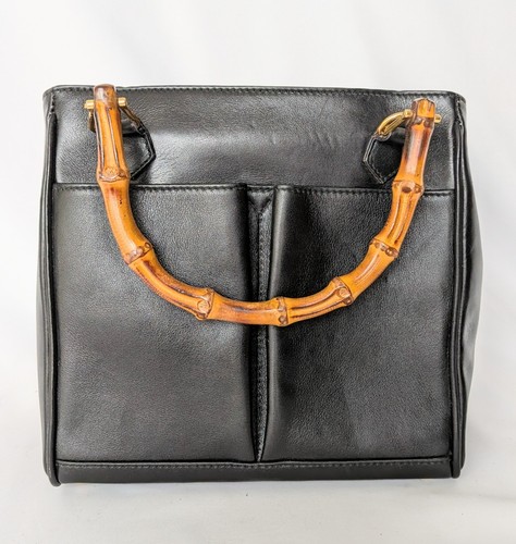 Gucci borsa vintage bambù