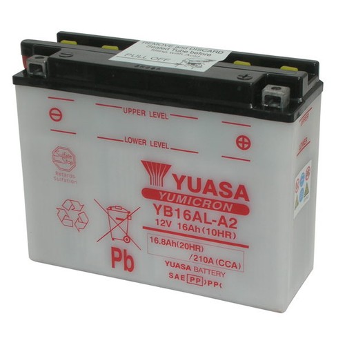 Batteria yuasa yb16al - batteria,