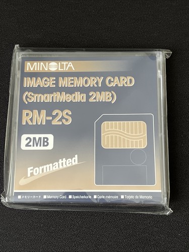Minolta smartmedia 2 mb - rm-2s,