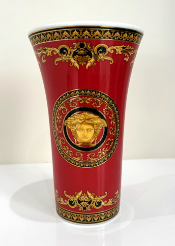 Versace rosenthal medusa vaso - rosenthal,