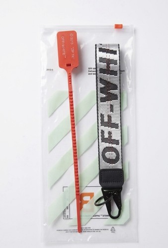 Off white portachiavi cordino - off-white,