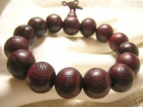 Bracciale mala polso tibetano - bracciale,