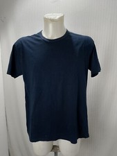 Articolo e3221 t-shirt uomo Emporio Armani blu, taglia XL, ascelle 55cm, spalle