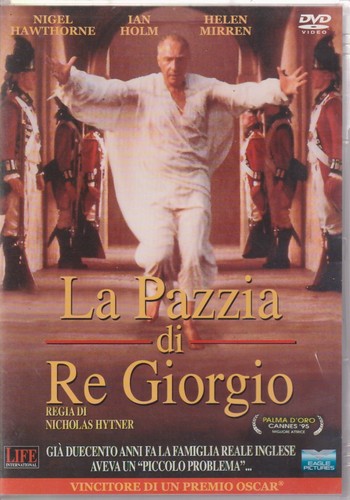 Dvd pazzia re giorgio - dvd,