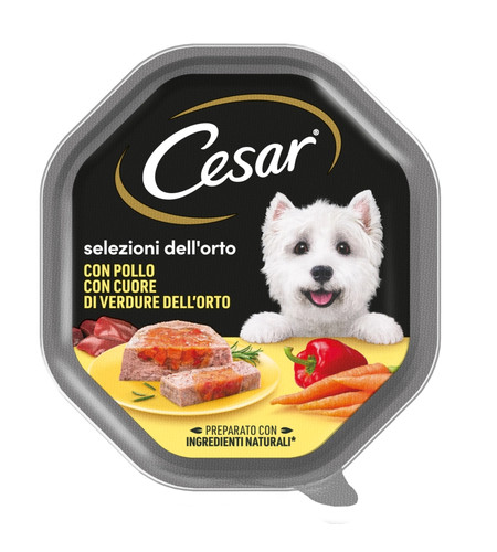 Alimento umido per cani cesar - per,