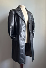 CAPPOTTO TRENCH LUNGO PELLE 40