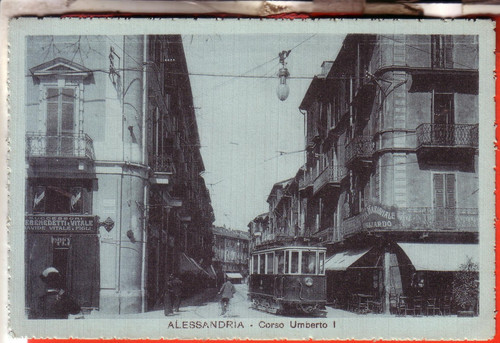 Cartolina alessandria citta - , citta'