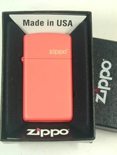 Accendino Zippo arancione
