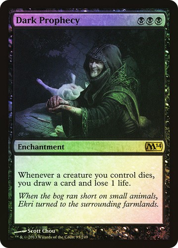 Mtg foil dark prophecy magic - prophecy,