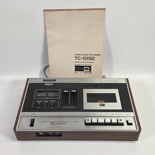 Vintage sony stereo cassette - sony,
