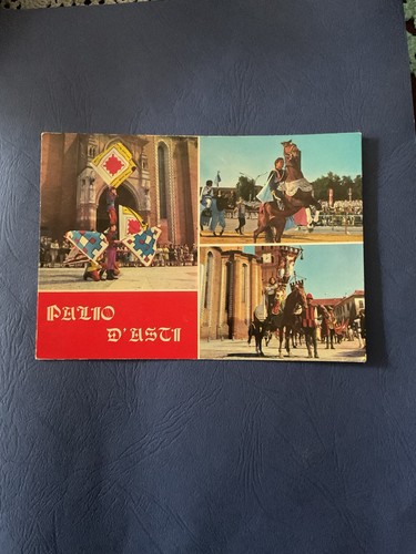 Cartolina asti palio - cartolina,