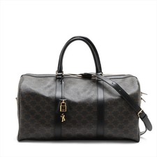 BORSA BOSTON CELINE TRIOMPHE PVCX PELLE 2 VIE marrone