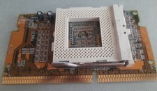 VINTAGE SCHEDA ADATTATORE SLOT 1 --   SOCKET 370 CPU ADAPTER CARD PROCESSOR