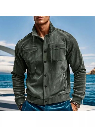Cappotto corto giacca velluto - corto,