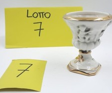 Vaso basso in ceramica Capodimonte