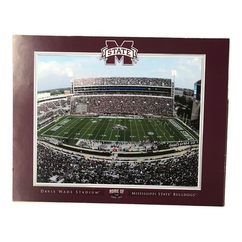 Ncaa team stadium view wooden - team,