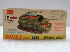 UFO SHADO 2 MOBILE Autografato da Edward Bishop - Vintage Dinky Toys 353