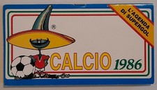 SUPERGOL CALCIO 1986 L'AGENDA DI SUPERGOL  CM 16X8,5 VEDI...