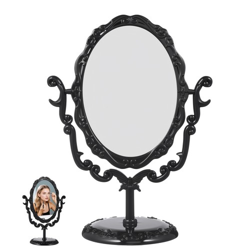 Specchio trucco retrò rotante - specchio,