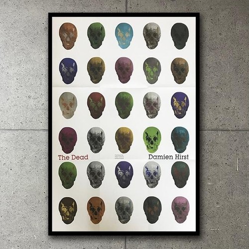 Poster teschio incorniciato - teschio,
