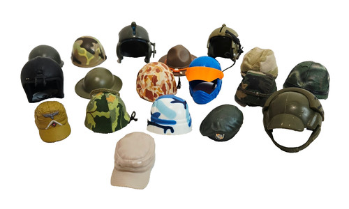 Lotto cappelli elmetti - 18, per