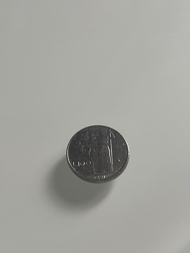 Moneta 100 lire piccola del - 100,