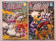LE BATTAGLIE DEL SECOLO N. 15 16 - MARVEL ITALIA - AMALGAM 1/2 - EDICOLA