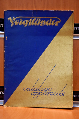 Voigtlander catalogo - voigtlander, "catalogo